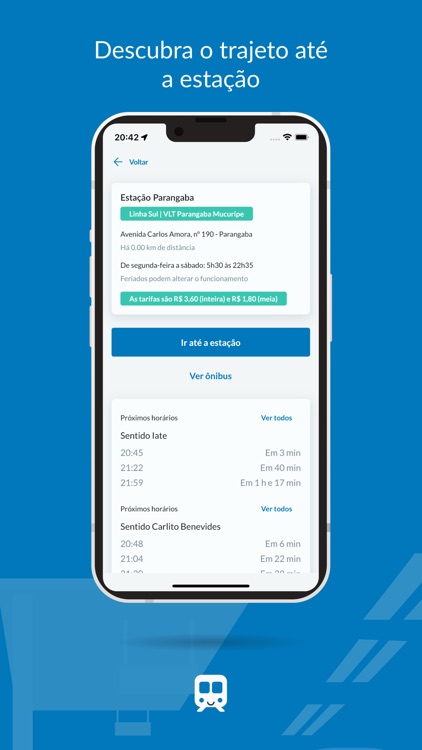 Horários Metrô de Fortaleza