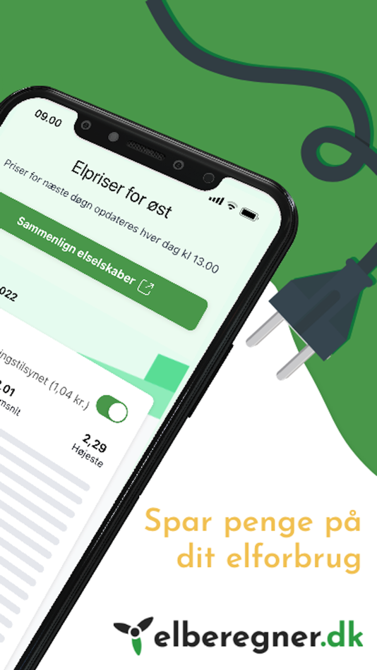 #3. Elberegner (iOS) 由: https://elberegner.dk/