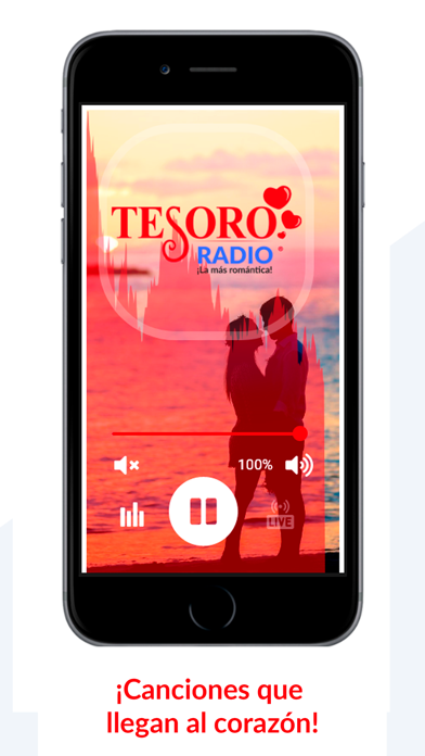 Tesoro Radio® Screenshot