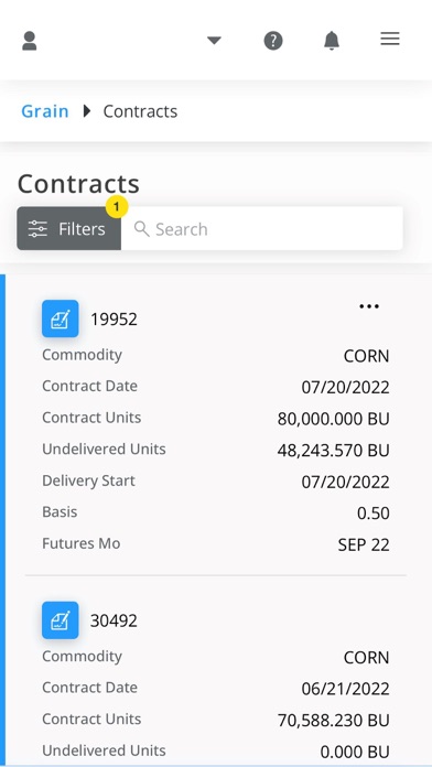 Honeyford Grower360 Screenshot