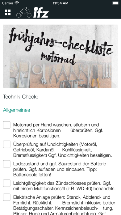 M O T O - die ifz-App Screenshot