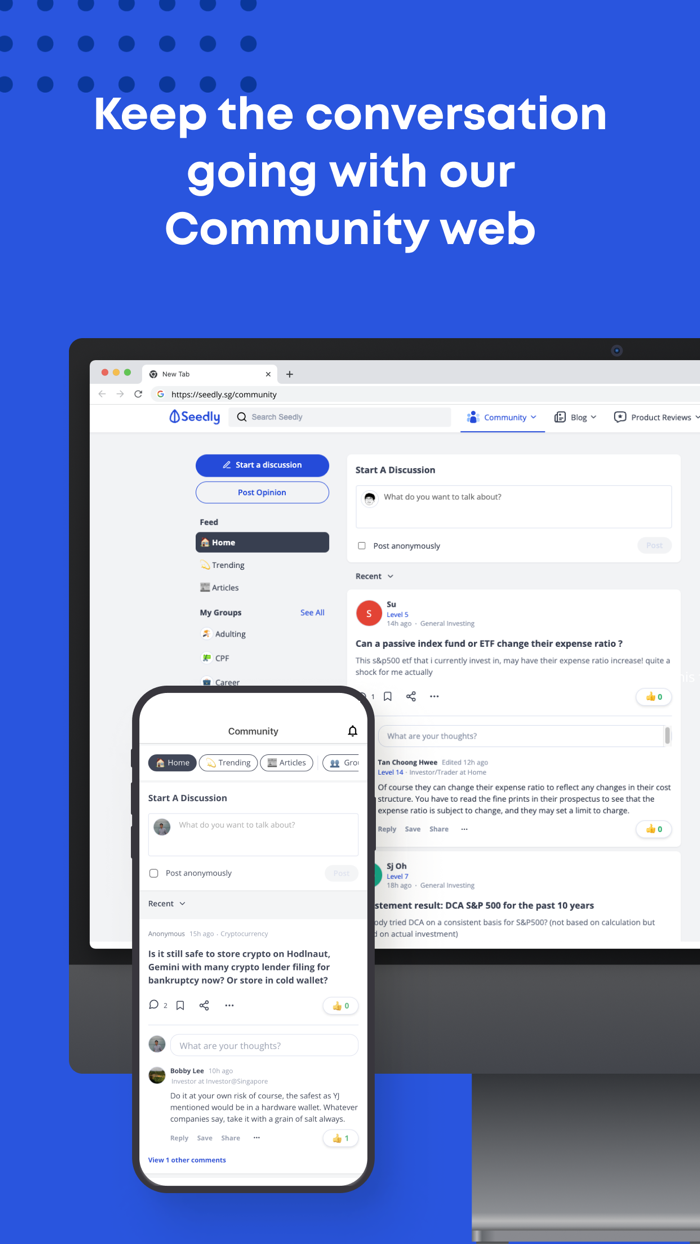 Seedly Personal Finance App