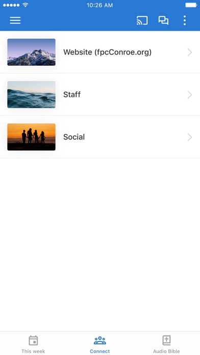 First Presbyterian, Conroe, TX Screenshot