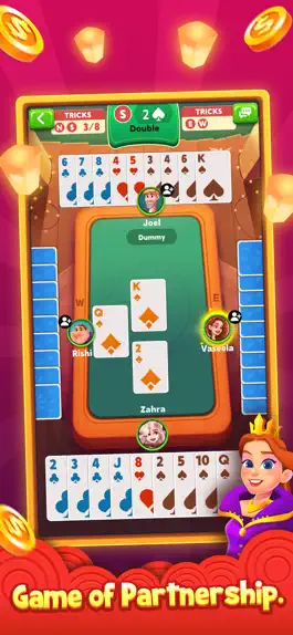 Game screenshot Bridge: Rubber Bridge! hack