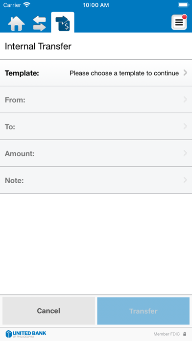 UBPHILA Business Mobile Screenshot
