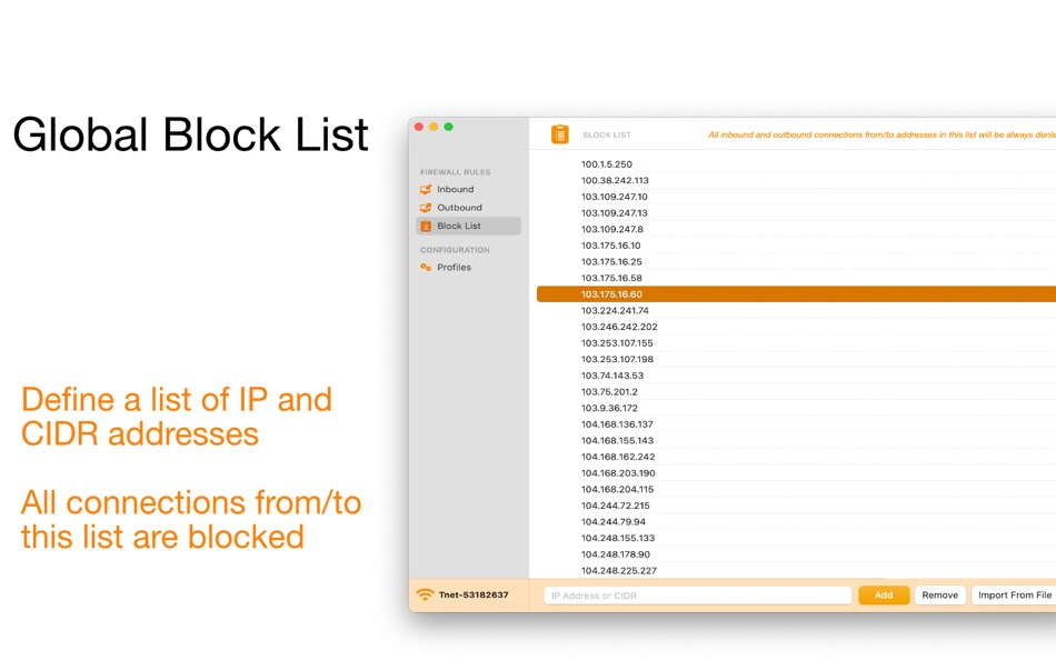 #7. Scudo Firewall (macOS) 由: Davide Feroldi