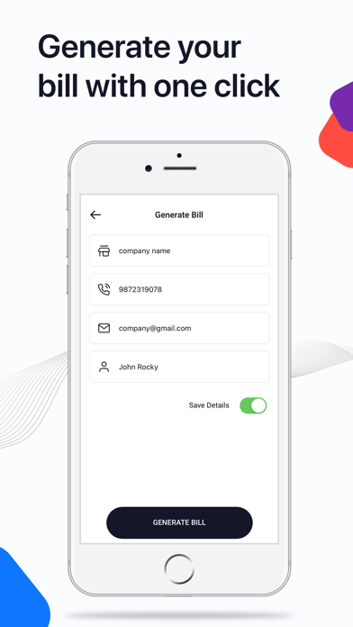 Bill organizer : Budget app Screenshot