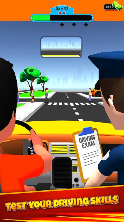 Driving Exam 3D - Traffic Test