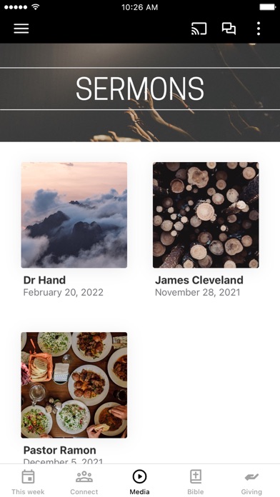 Cornerstone Church Amarillo Screenshot