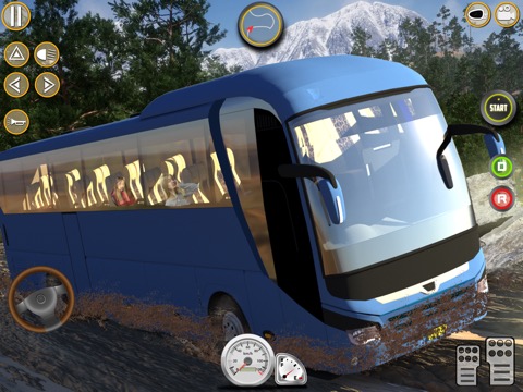 Offroad Mud Bus Simulator Gameのおすすめ画像4