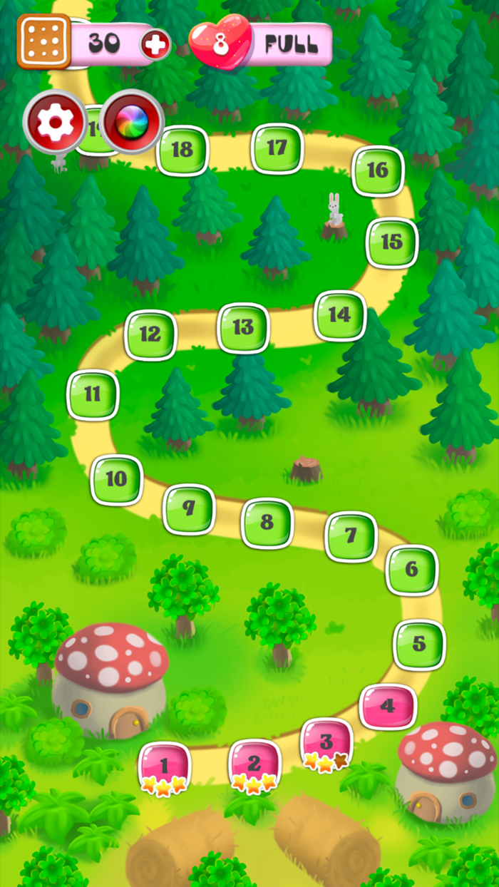 Mega Candy A Match-3 game