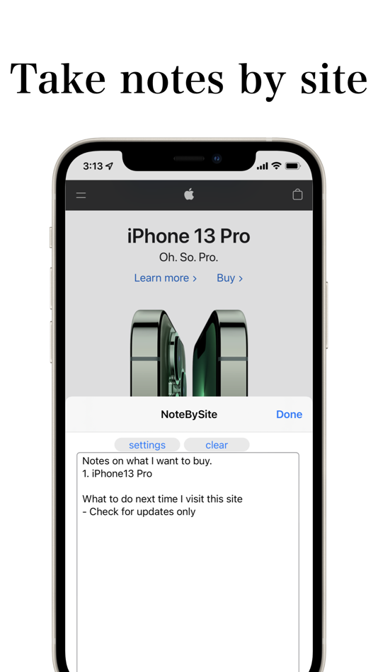 #1. Note By Site Pro (macOS) 由: Yoshiko Sato