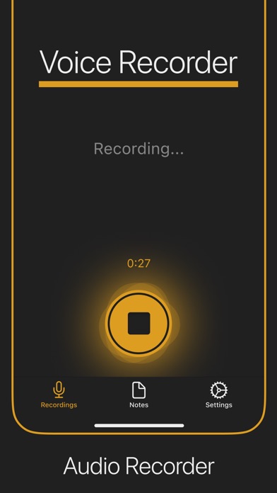 Voice Memos Voice Recorder Pro Screenshot