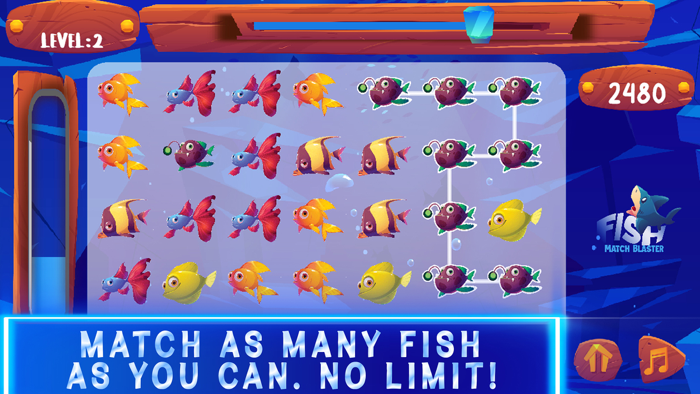 Fish Match Blaster Blast 3