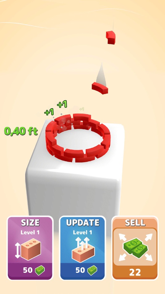 #6. Build it Clicker (iOS) Podle: 3A YAPIM VE YAZILIM DANISMANLIK LIMITED SIRKETI