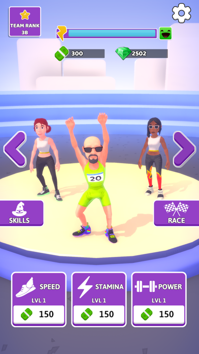 Athletic Runners Screenshot