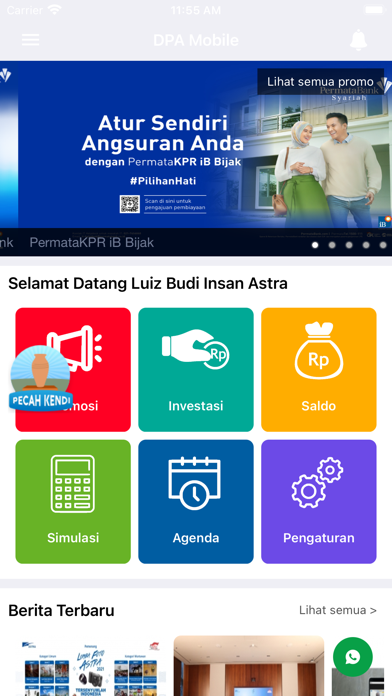 DPA Mobile Screenshot
