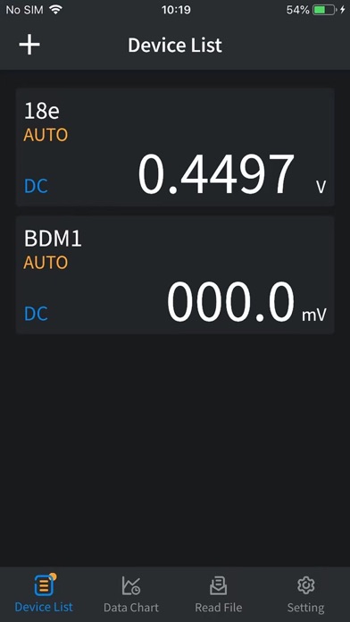 OWON iMeter Screenshot