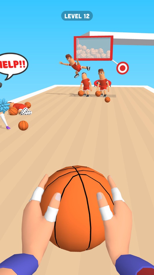 #9. Silly Basketball 3D (iOS) Podle: Mustafa Akbaba