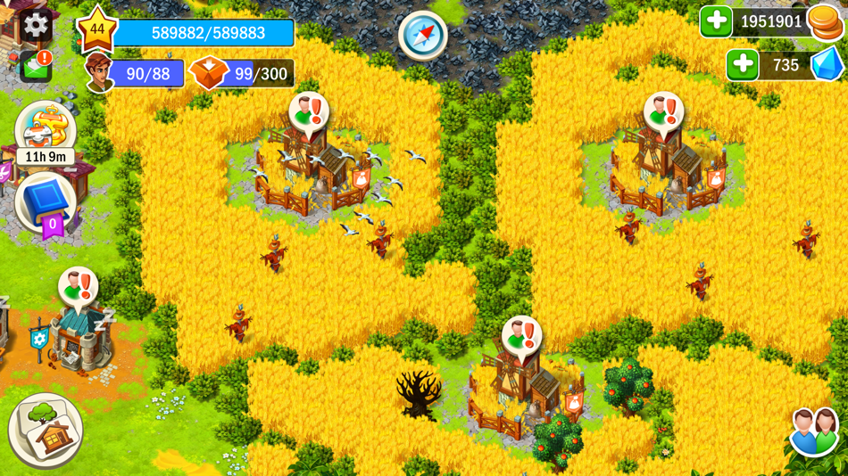 #9. WORLDS Builder: Farm & Craft (iOS) Podle: JoyBits Ltd.