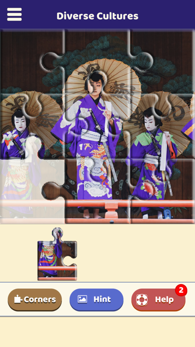 Diverse Cultures Puzzle Screenshot