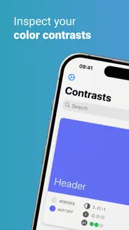 contrasts - wcag colors iphone screenshot 1