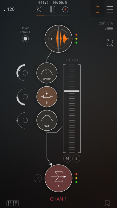 Screenshot #1 pour AUM - Audio Mixer