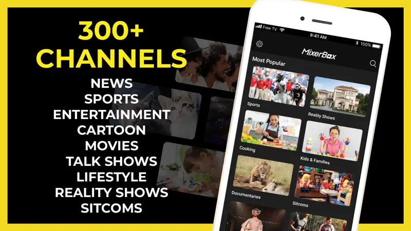 FREECABLE TV: News & TV Shows screenshot 2 of 8