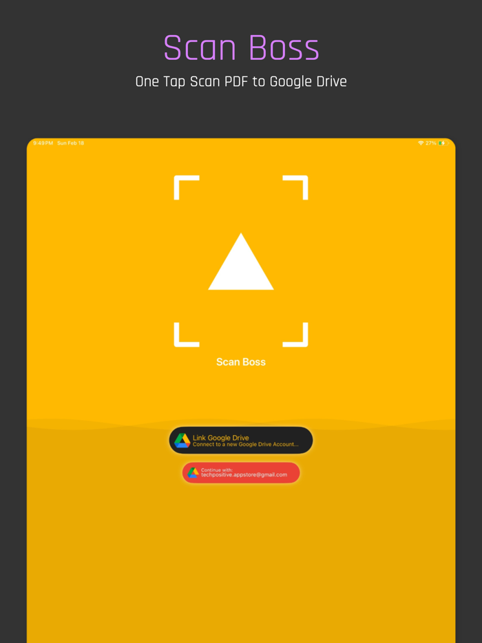 Scan Boss for Google Drive