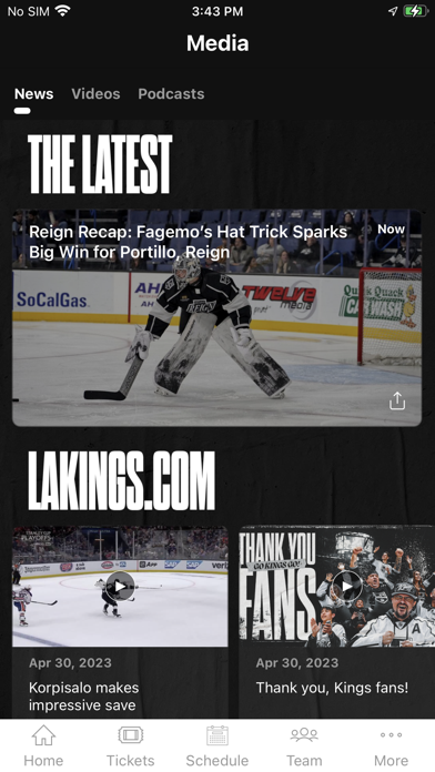 LA Kings Screenshot