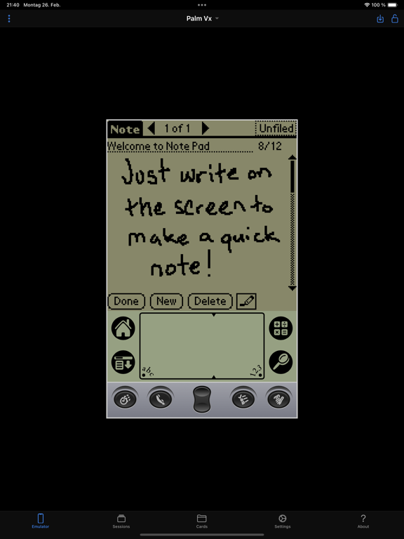 Screenshot #4 pour CloudpilotEmu