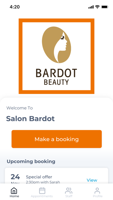 Salon Bardot Screenshot