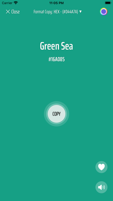 Color Palettes - Nice Colors Screenshot