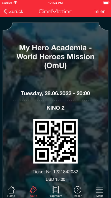 CineMotion Kino Screenshot