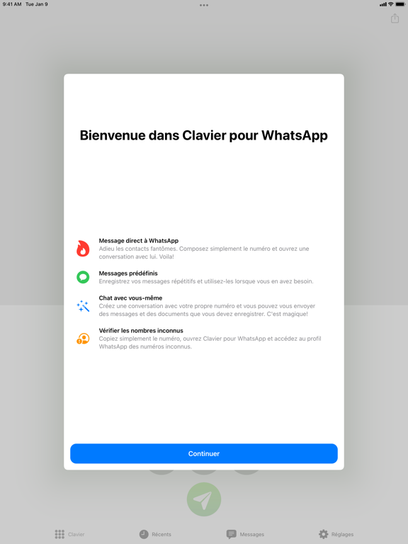 Screenshot #4 pour Message Direct pour WhatsApp