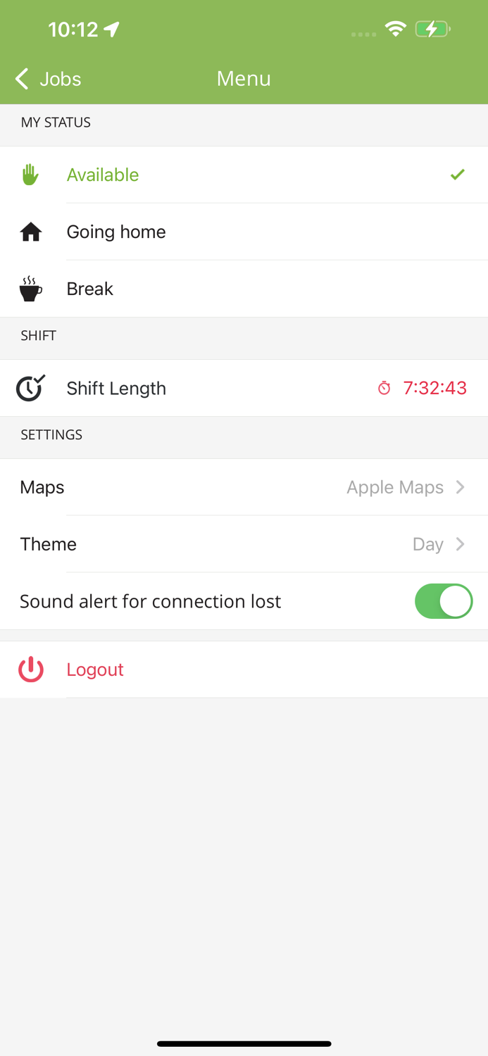 Go Green Taxis Driver