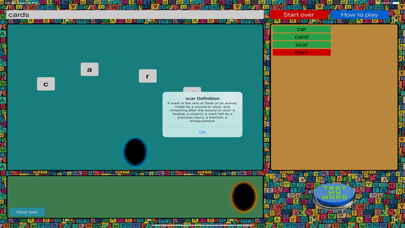Keyword Vocabulary Screenshot