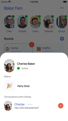 Game screenshot HeyFam - Chat for Families hack