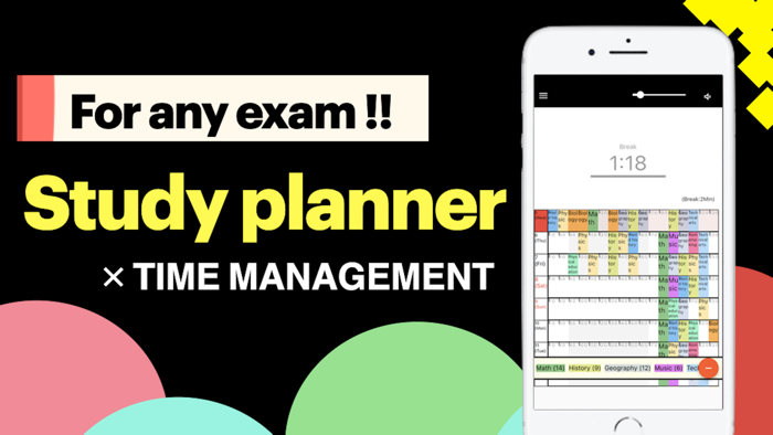 Study plan maker- study timer