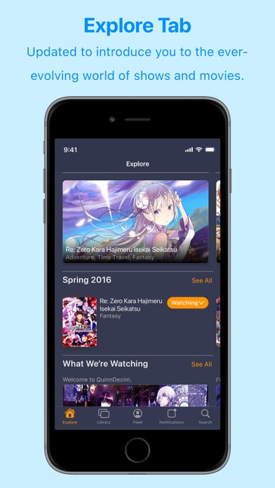 Kurozora - Anime/Manga Tracker Screenshot