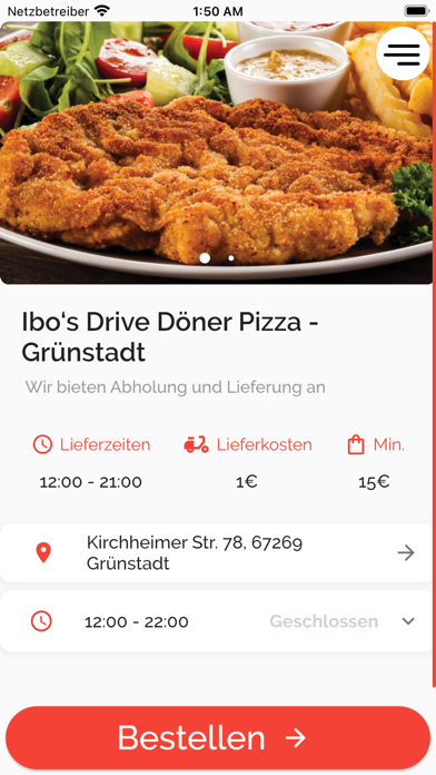 Ibo‘s Drive Döner Pizza Screenshot