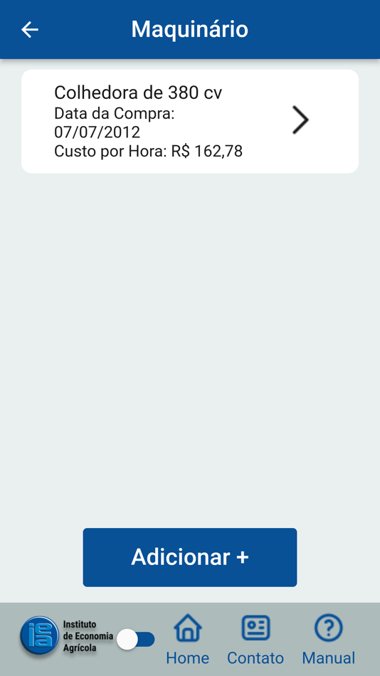 #4. Cálculo IEA Custo de Produção (iOS) 由: Companhia de Processamento de Dados do Estado de Sao Paulo