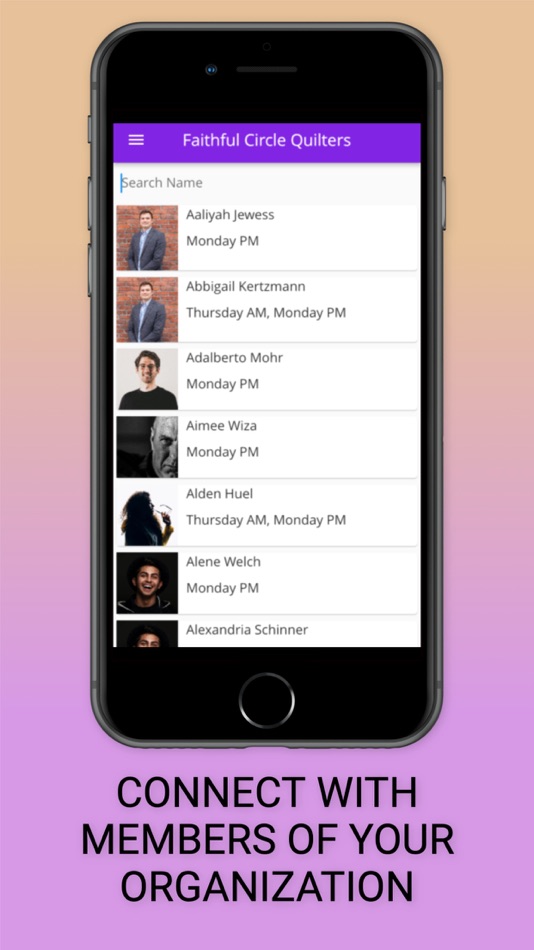 Membership Directory (iOS) 来自: Christie Speich Membership Directory (iOS) 来自: Christie Speich