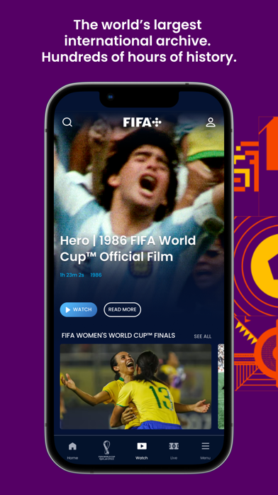 FIFA+ | Your Home for Football Screenshot