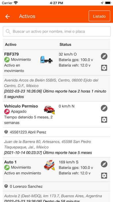 Seguimiento Global Screenshot