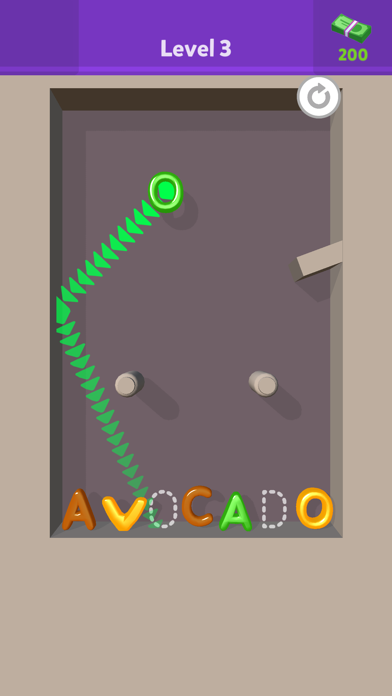 Jelly Words - 3D puzzles Screenshot