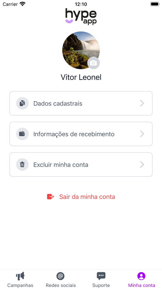 #7. Hype App (iOS) By: Voce no Hype Marketing e Entretenimento LTDA