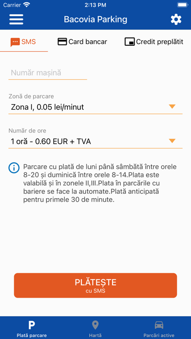 Bacovia Parking Screenshot
