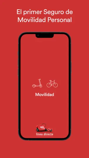 Captura de pantalla de Línea Directa Movilidad en iPhone 1