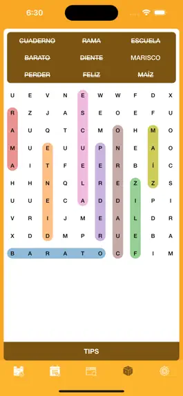 Game screenshot Spanish Word of the Day apk